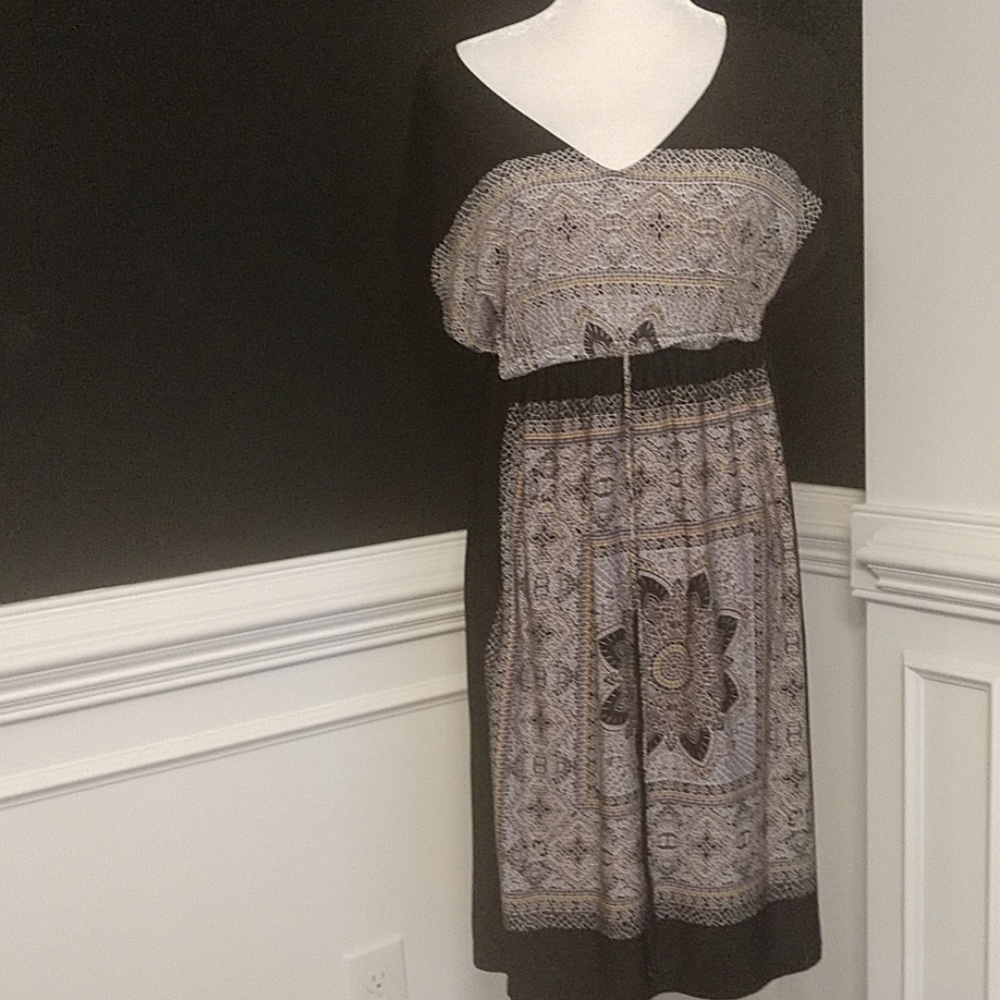 En Focus Paisley-print Dress